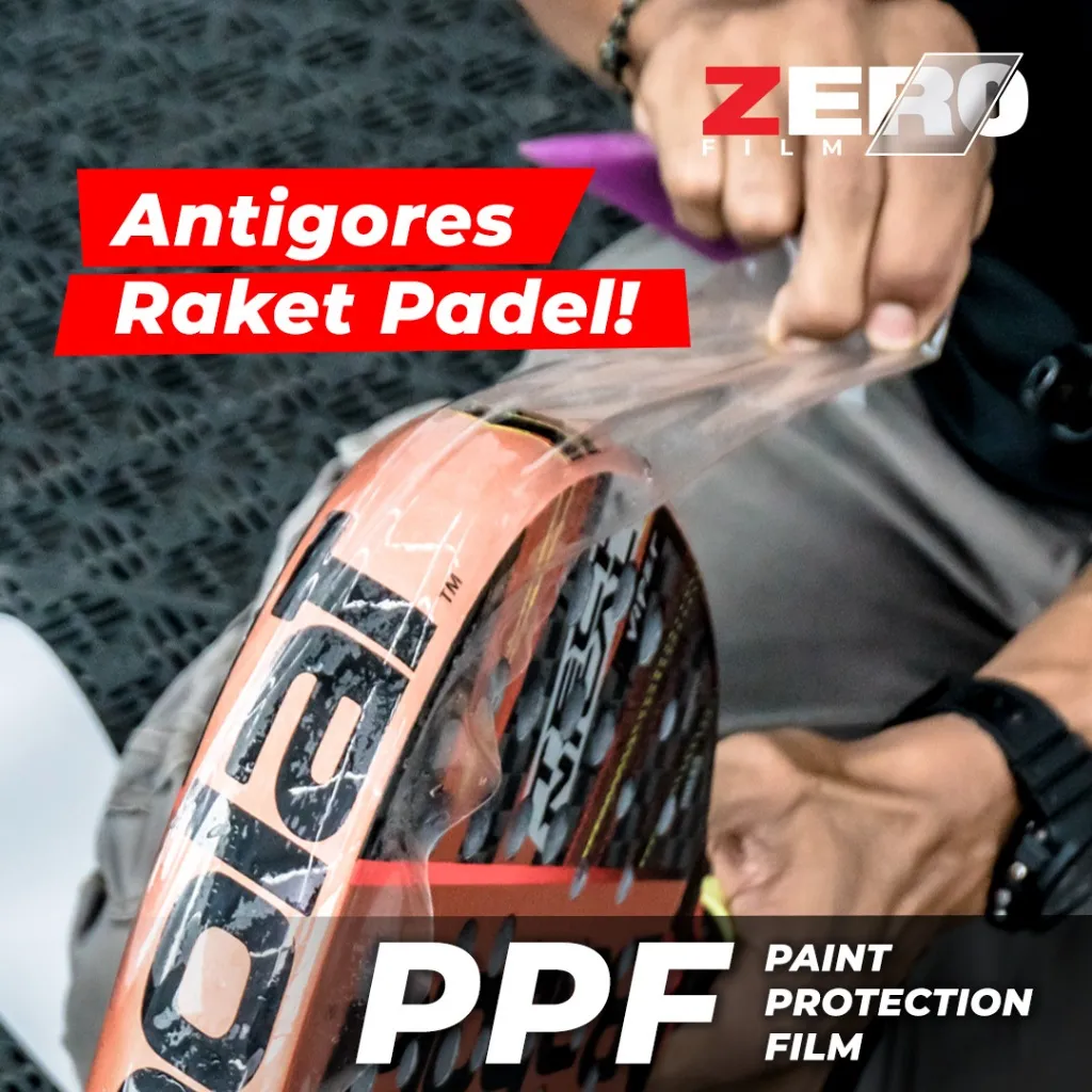 PPF Raket Padel Zero Film Anti Lecet (Baca Deskripsi)