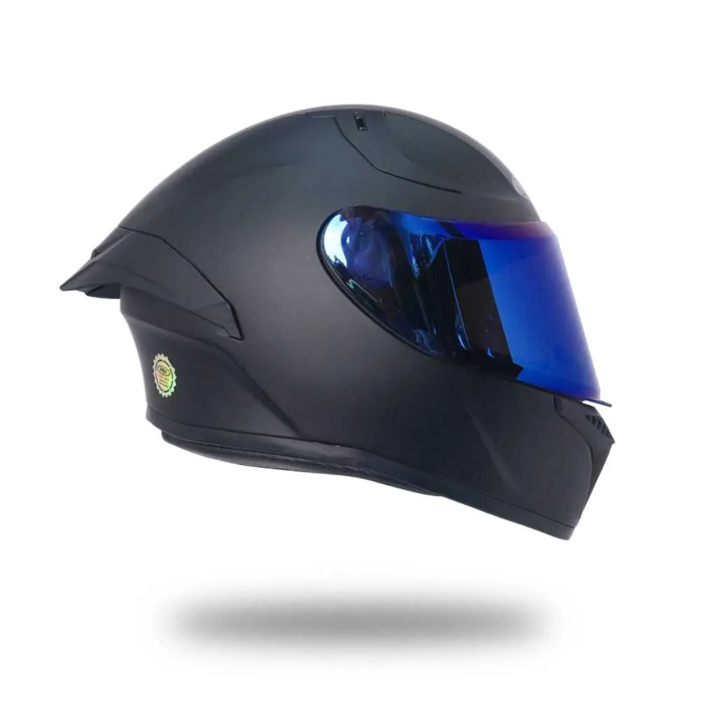 Helm Full Face Mla CRYPTON Paket Ganteng Visor Iridium Red Gold Silver Red Blue Helm Full Face Terbaru SNI