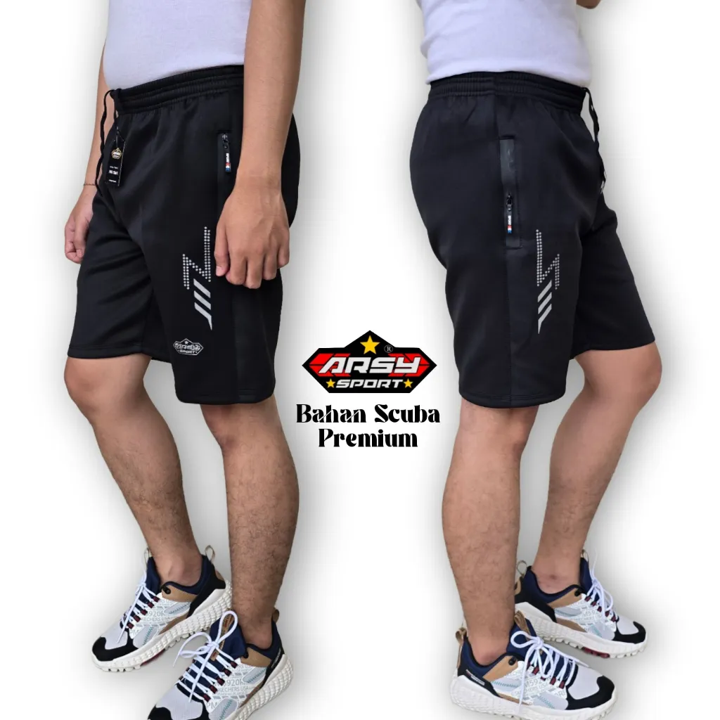 Arsy Sport - Celana Running Pria - Celana Pendek Olahraga Sport Short Pant Gym
