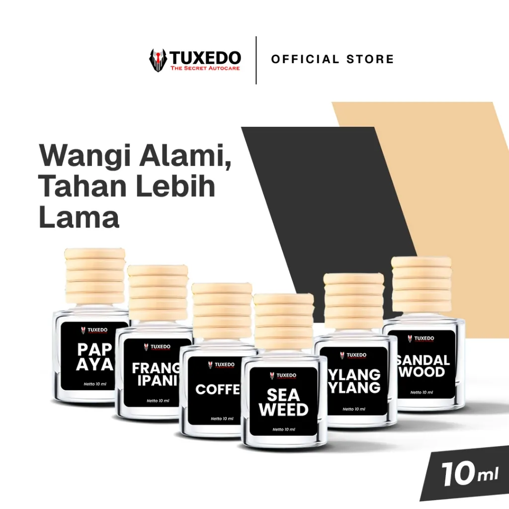 Tuxedo Autocare - Car Parfume (Jaminan Pengharum Interior Mobil Terbaik)