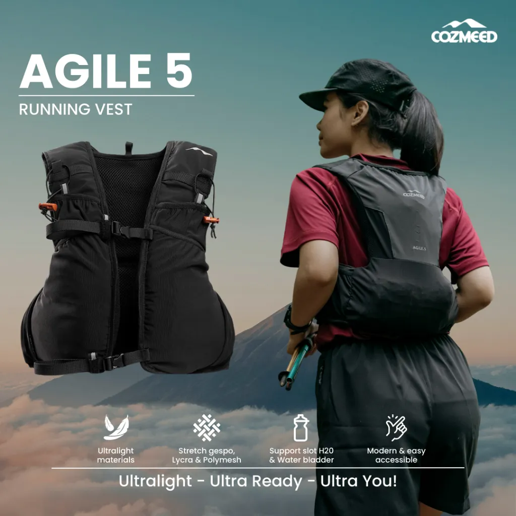 Cozmeed Hydropack Foldable Tas Lari Ultralight Agile 5