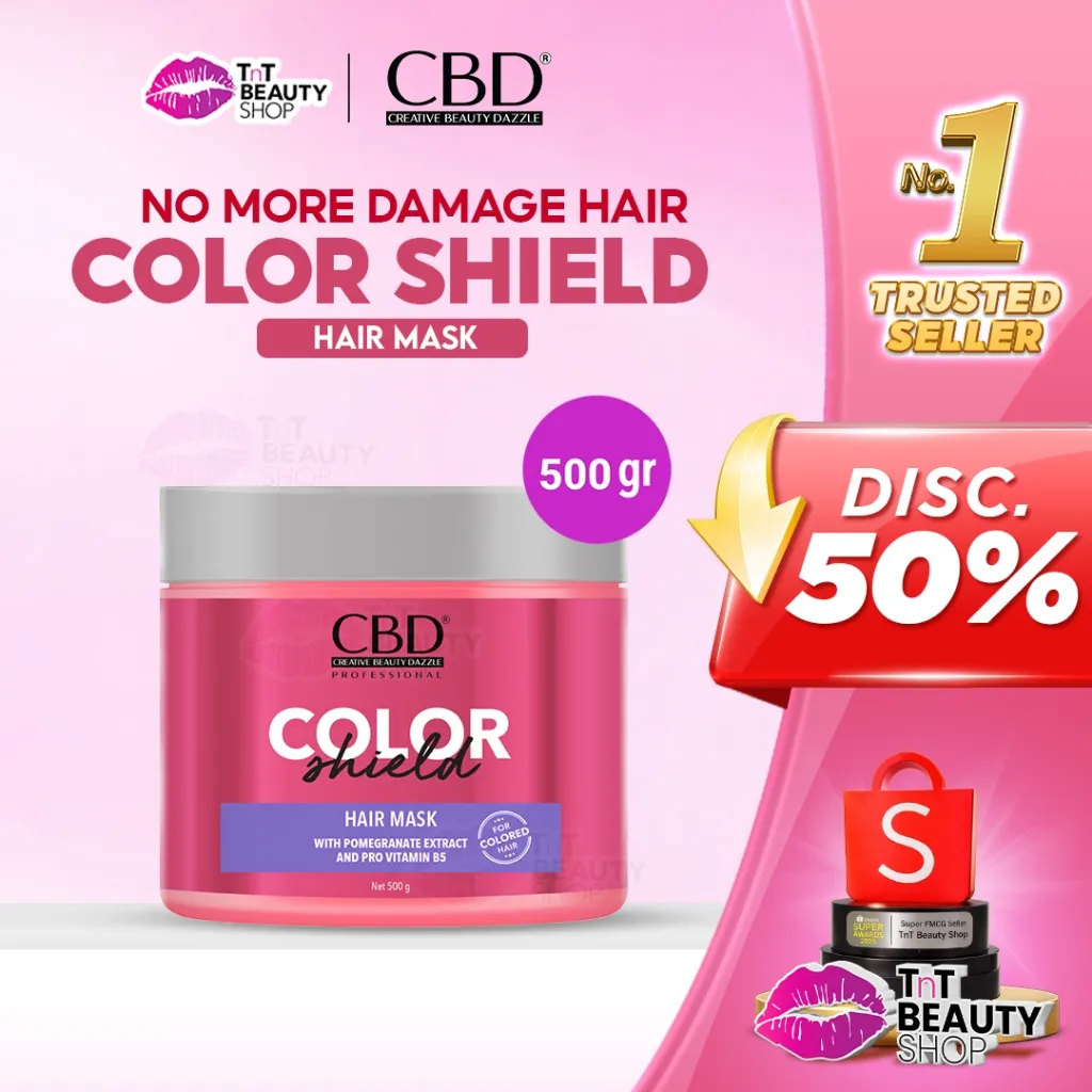 CBD Color Shield Hair Mask 500ml | TnT Beauty Shop