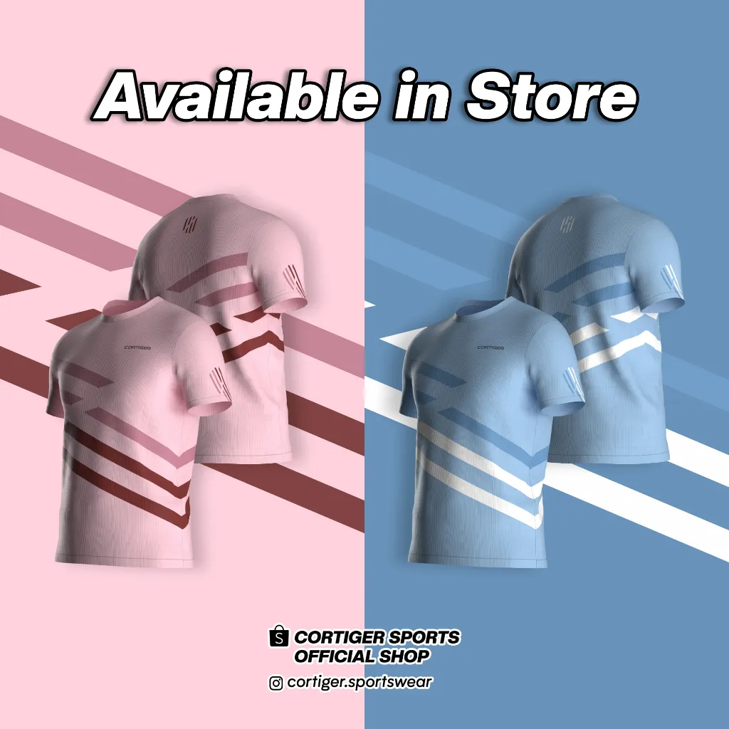 Cortiger Linea Series - Jersey Running Wanita / Kaos Olahraga Wanita / Baju Olahraga Wanita