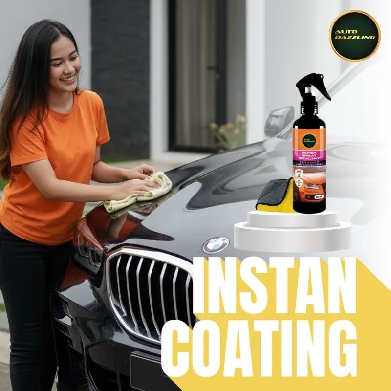 Auto Dazzling Super Spray Sealant Instant Coating Ultra Hydrophibic Semi Coating Mobil dan Motor Doff & Glossy