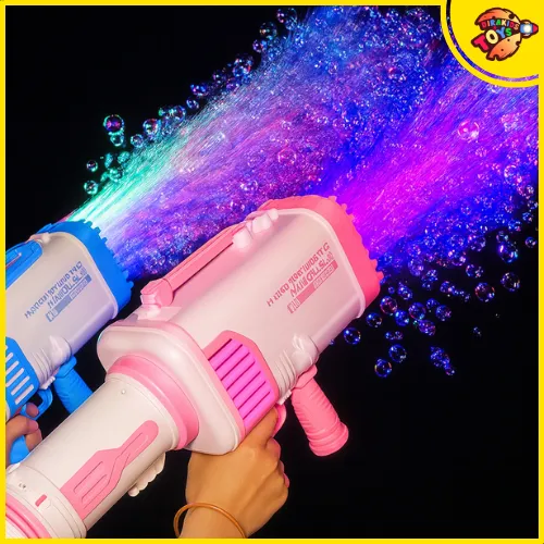 Dirakids Promo 25 Mata Mainan Anak Bubble Gun Bazoka Basoka / Mainan Tembak Tembakan Balon Gelembung Sabun / Mainan Anak Laki Laki / Mainan Anak Perempuan SNI Murah
