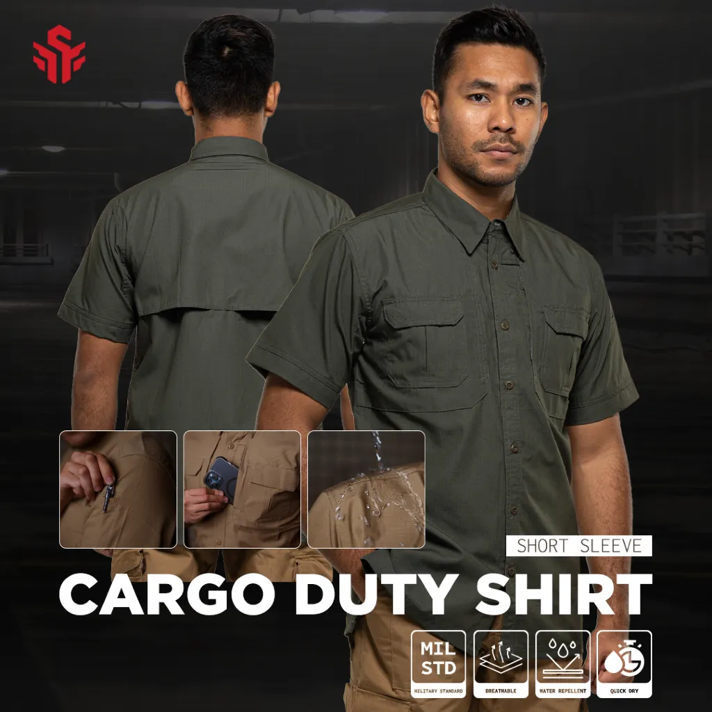 Swarna Tactical Cargo Duty Shirt - Short Sleeve