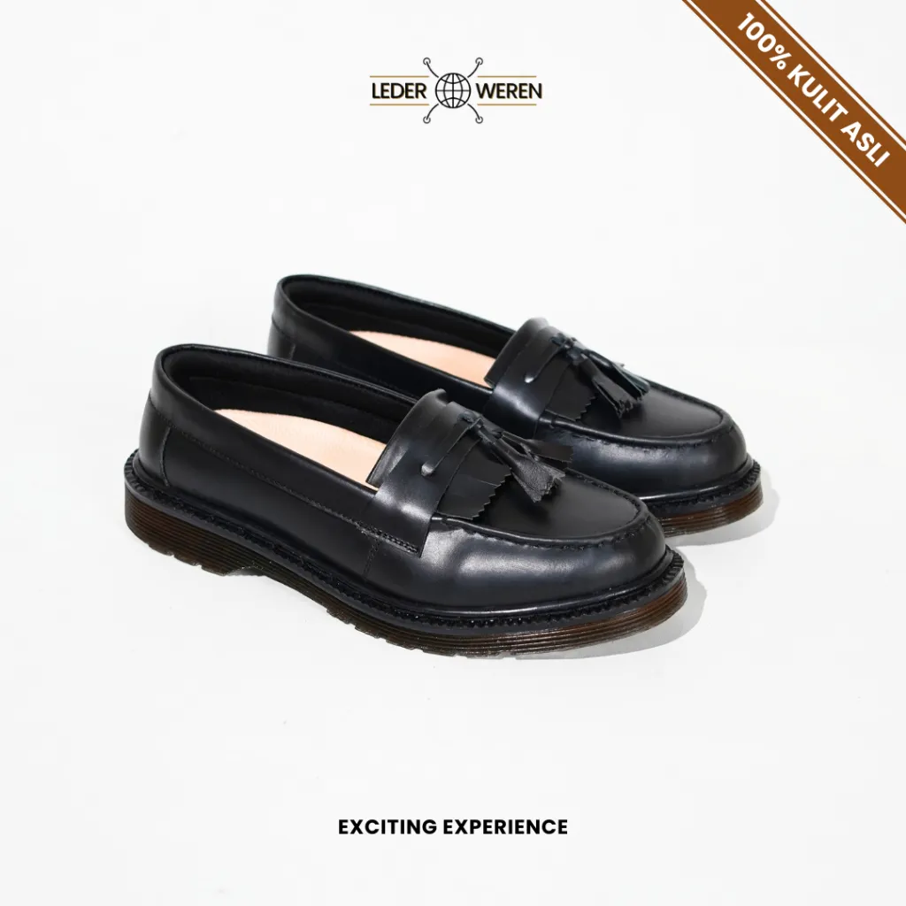 Lederweren Leder Loafer 2 Profesional Edition Sepatu Formal Pria Sepatu Loafer Kulit Pria