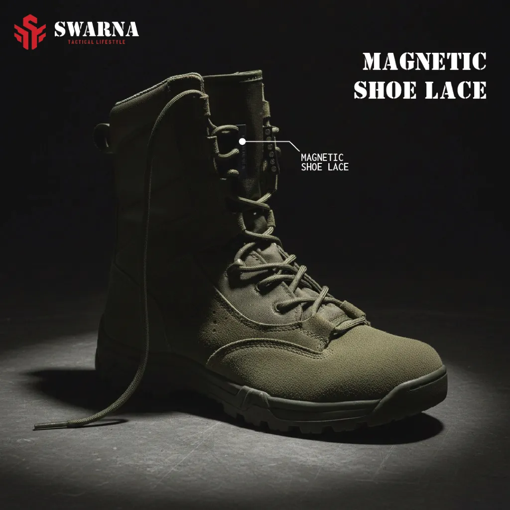 Swarna Tactical Magnetic Shoe Lace