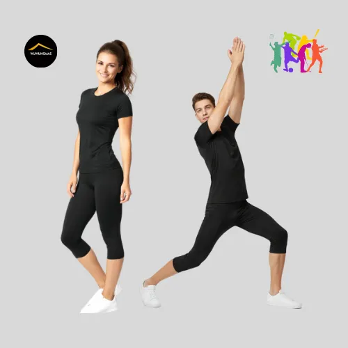 WUWUNGMAS - Legging Betis Spandex Lycra Premium Olahraga Badminton Padel Pilates Gym Yoga Jogging