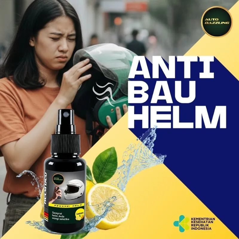 Parfum Helm Penghilang Bau dan Anti Bacterial Tidak Lembab Auto Dazzling Helm Deo