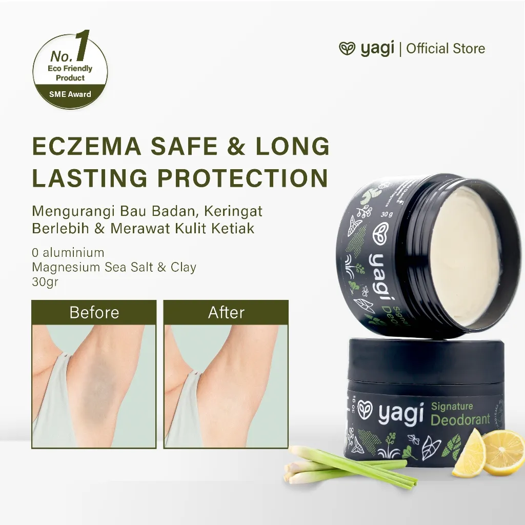 YAGI Forest-Signature Deodorant 30gr | Eczema Prone Skin Deodorant