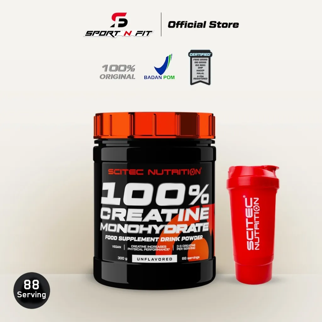 Scitec Nutrition - CREATINE MONOHYDRATE 300 Gram Optimum Energy