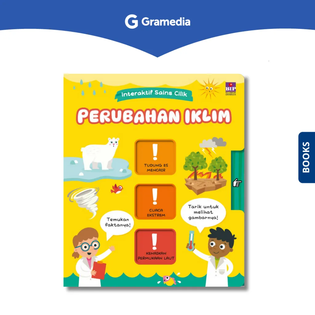 Gramedia Depok - Interaktif Sains Cilik - Perubahan Iklim