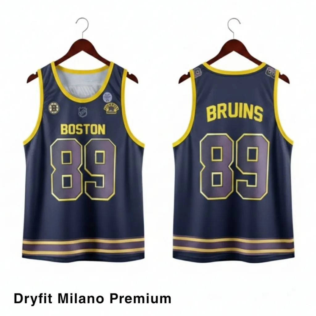 RVC Sports Jersey Basket Pria Dryfit Milano Premium All Size Adem Ringan