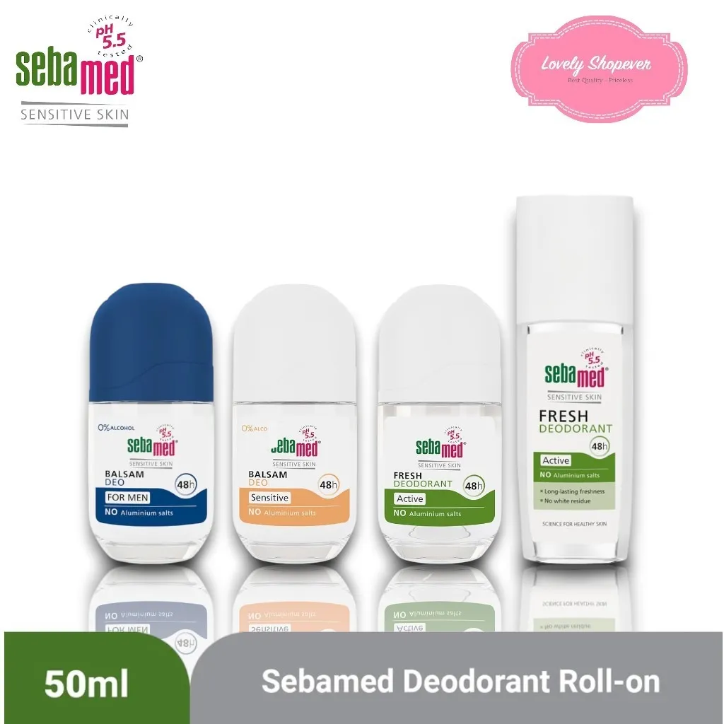 Sebamed ACTIVE BALSAM Deodorant Roll on AKTIF BALSEM 50ml Deo Roll on 50 ml For Men