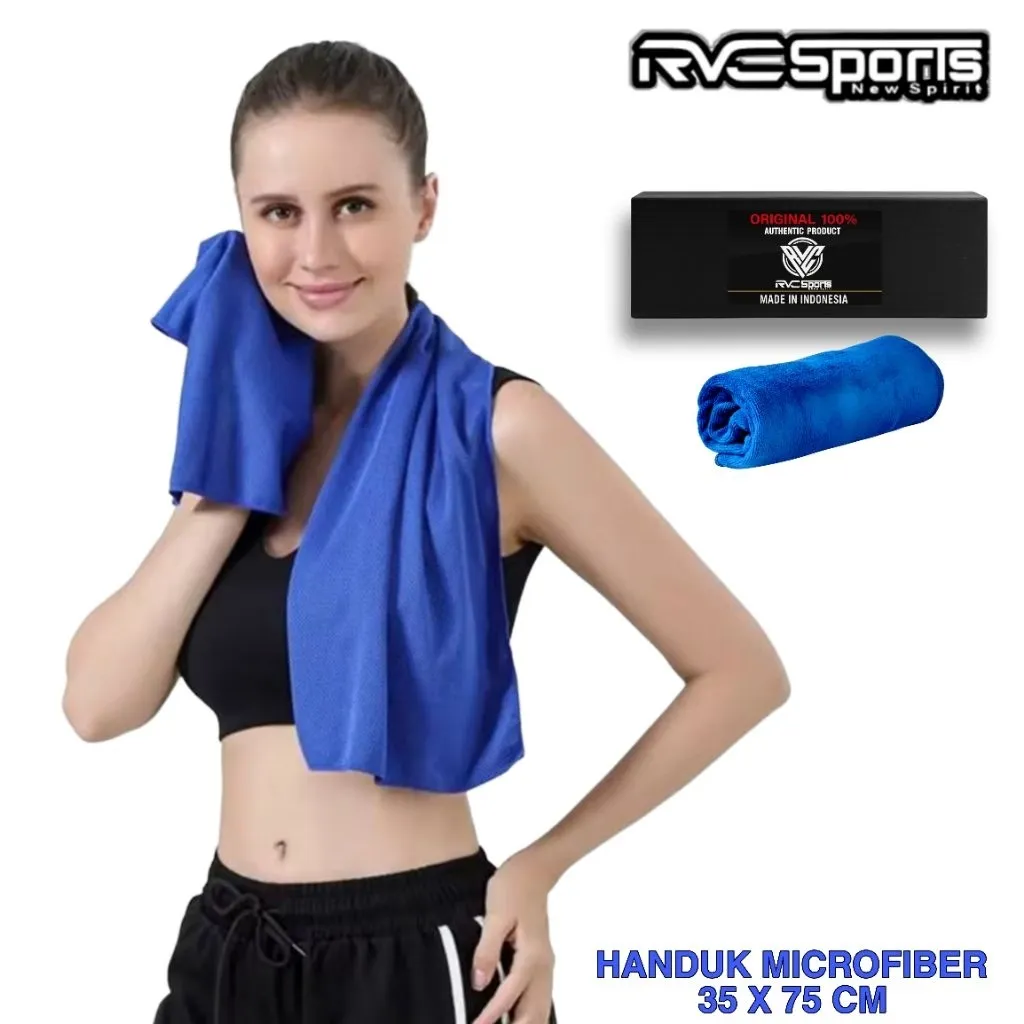 RVC Sports Handuk Olahraga Gym Running Bulutangkis Tenis