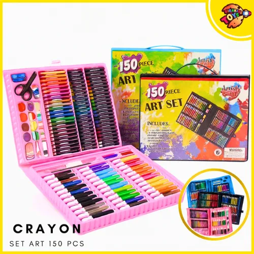 Dirakids Crayon Set Warna 150pcs Karya Imajinasi Anak Semakin Hidup