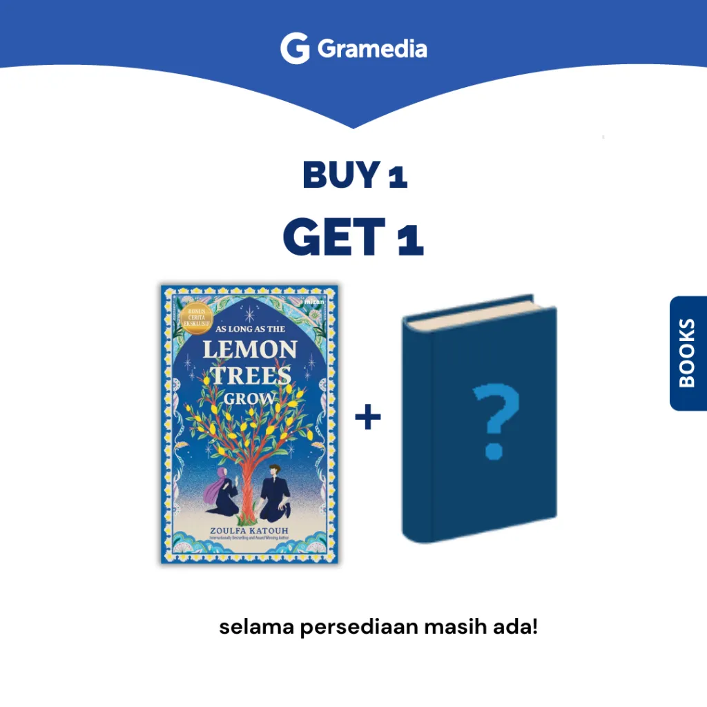 Gramedia Depok - (Buy1 Get1) As Long as the Lemon Trees Grow (Cover 2025 Indonesia)
