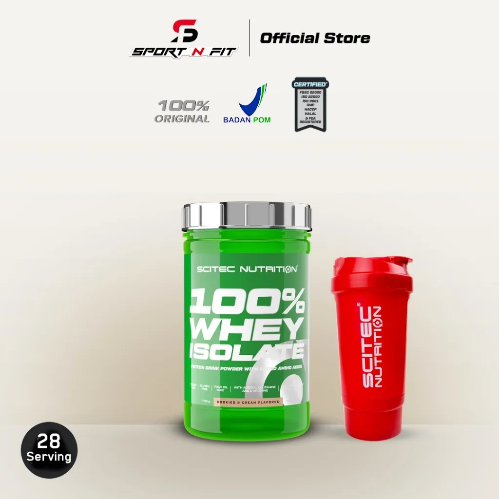 Scitec Nutrition - WHEY ISOLATE PROTEIN 700 Gram optimum Dietary support