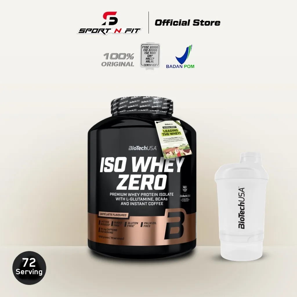 BioTechUSA - ISO WHEY ZERO PROTEIN 1816 Gram optimum Dietary support