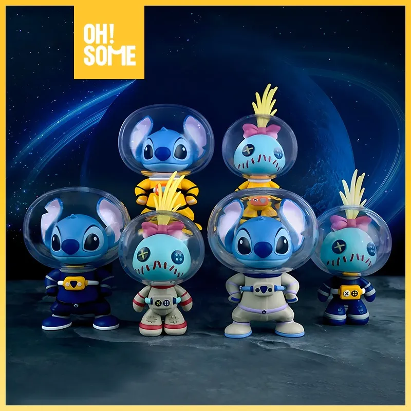 OHSOME - URDU Disney Worlds Beyond Series Blind Box: 2nd Series - Mainan Blind Box Disney Stitch World Beyond Seri 2 Gacha Set Koleksi Figure - PRODUK RANDOM