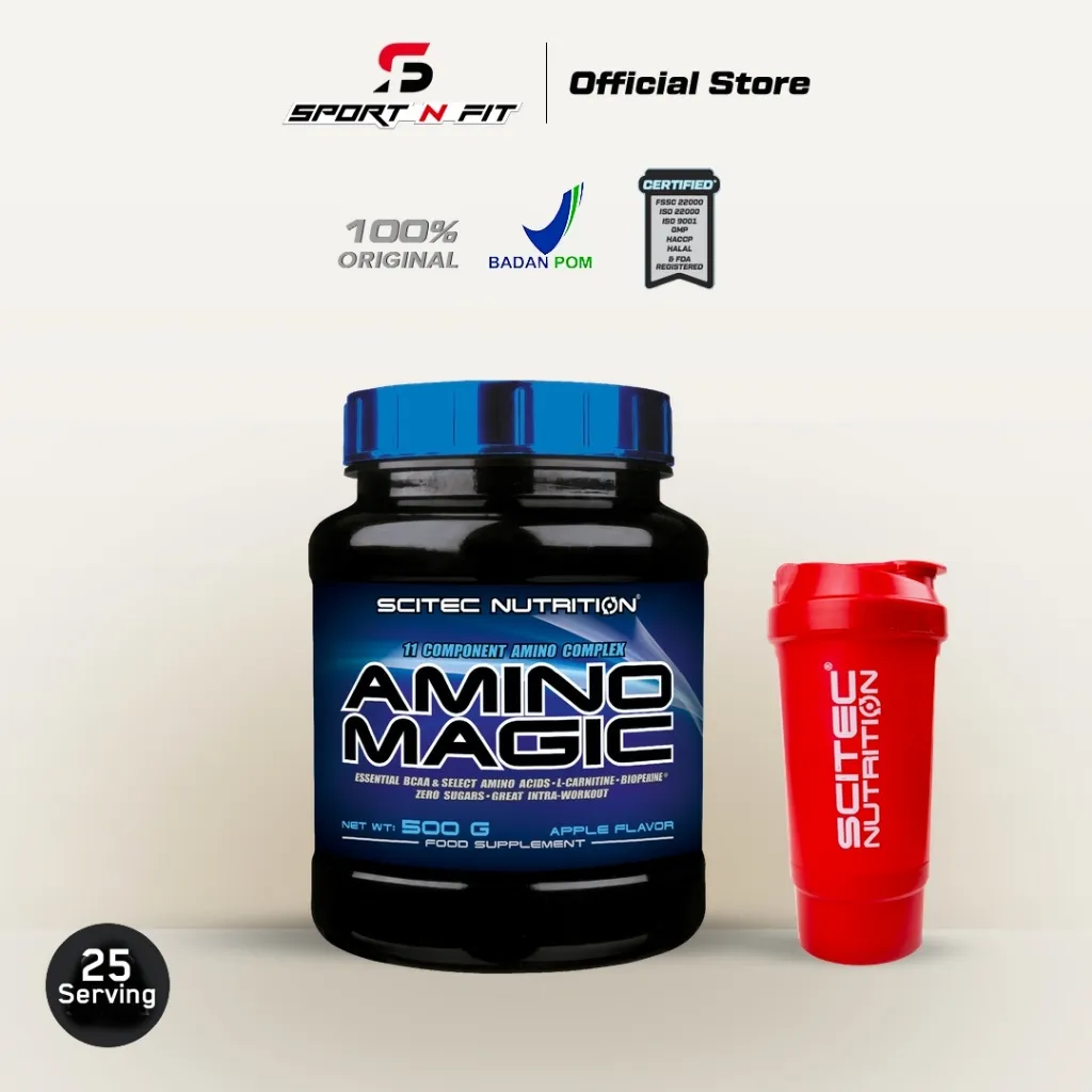Scitec Nutrition -  AMINO MAGIC 500 Gram Optimum Recovery