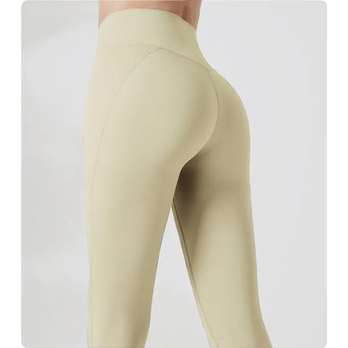 INSPORT -  Celana Legging Olahraga Wanita High Waist Polos Yoga&Running Sport 562