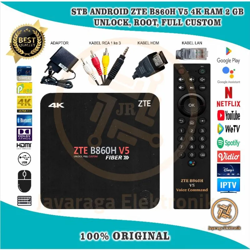 STB Android Smart TV Box B86OH V5 & HG68OFJ V12 4K Hybrid OS 12 ASC Voice NEW UPDATE Unlock Root Custom Rom Final Full Aplikasi SIAP PAKAI