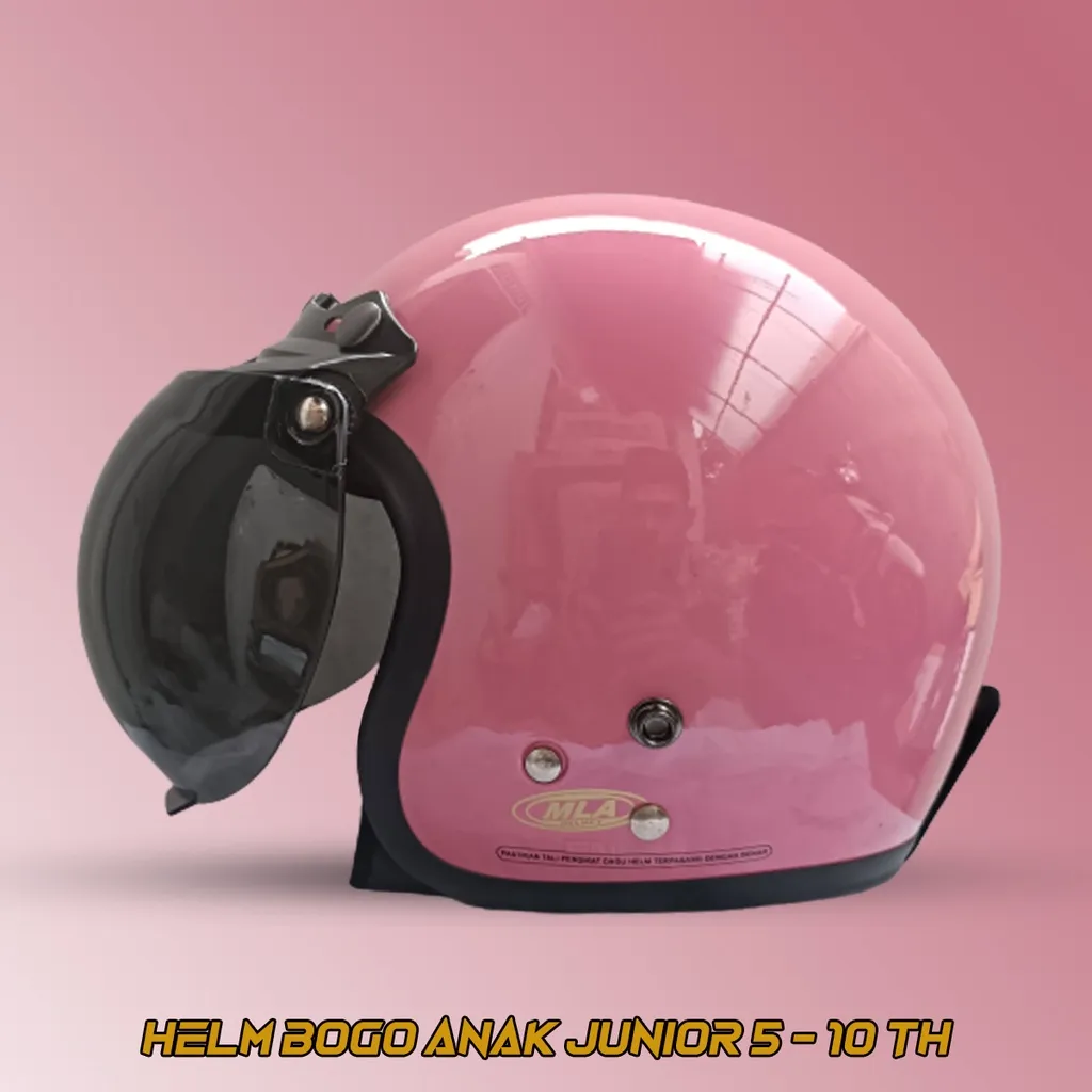 HELM BOGO ANAK JUNIOR USIA 5-10 TAHUN ANAK JUNIOR SNI COD