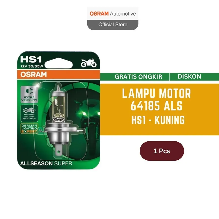 Osram Lampu Kabut Motor Honda Scoopy Esp Fi 2015-2017 - HS1 64185ALS