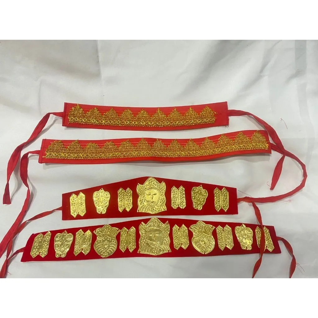 Ikat Kepala Tenun Sortali  batak - Aksesoris Kepala Adat Batak / R O
