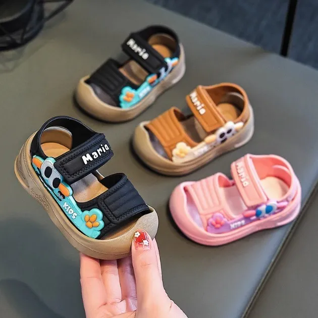 PROMO 2.2 PUNCAK CAMILO SA103 Sandal Casual Anak Perempuan dan Laki laki dengan Gambar Mario Terbaru