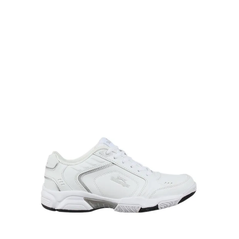 Slazenger Women's Tennis Shoes - White/Silver