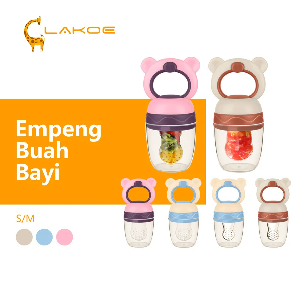 LAKOEOFFICIALMALL Empeng Buah/Baby Fruit Feeder/Dot Buah Bayi/Empeng Mpasi BPA Free