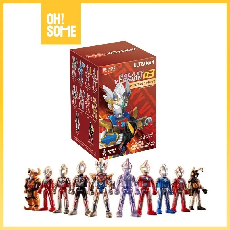 OHSOME  Blind Box Gacha Set Koleksi Figure Ultraman Seri Galaxy 03 The Destined Crossroad (1/10) - PRODUK RANDOM