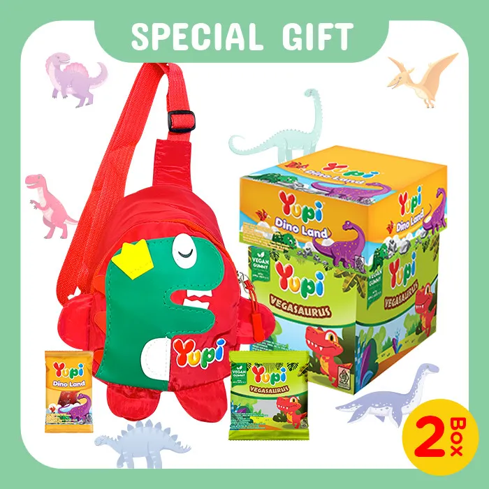 Yupi Package Dinosaurus Series