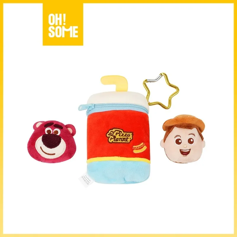 OHSOME - funfunland Gantungan Kunci Boneka Roket Toys Story Pizza Planet Diner - Rocket Plush Keychain Charm Disney Toy Story Karakter Buzz Lightyear / Alien / Woody / Lotso