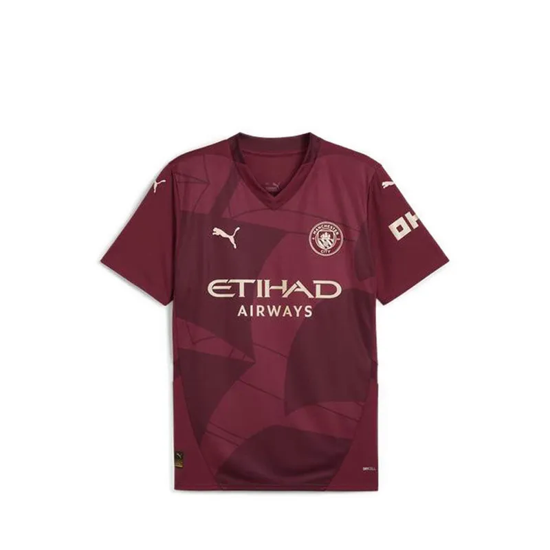 Puma Mcfc Third Jasper Men's Jersey - Maroon