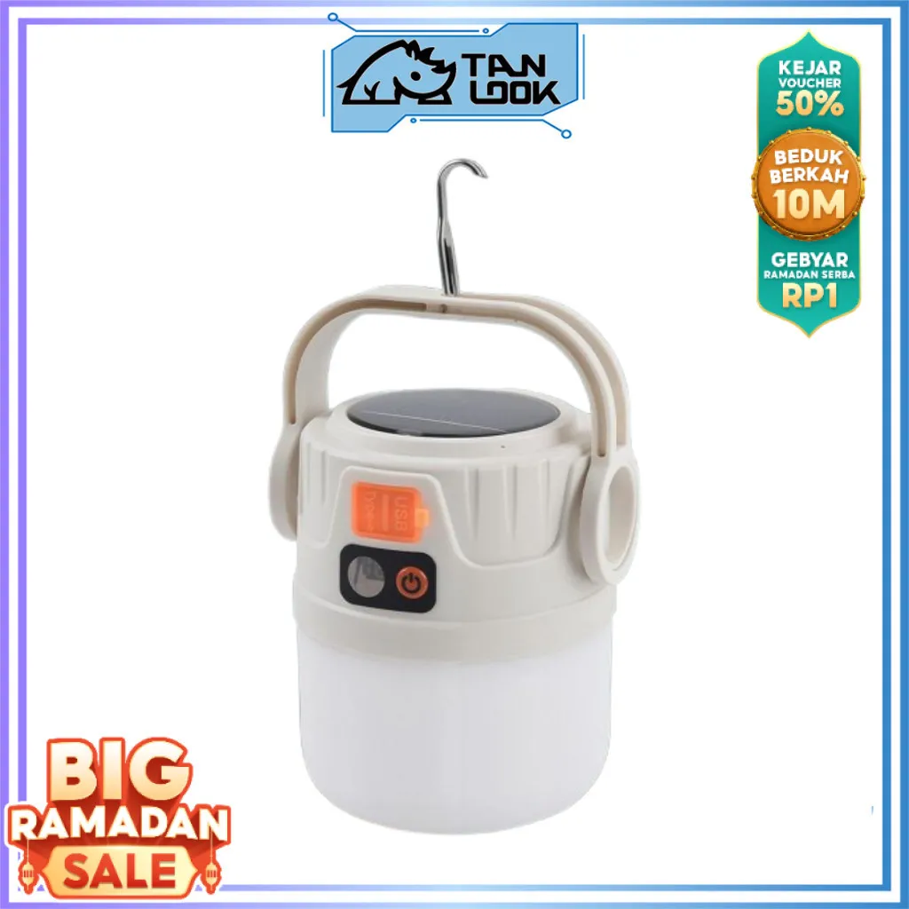 TANLOOK Lampu Camping Outdoor Multifungsi Powerbank Senter Emergency / Lampu Camping Cas USB / Lampu LED emergency