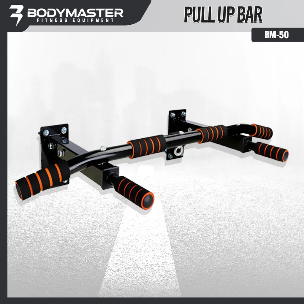 BODYMASTER Pull Up Bar BM-50 Wall Chin Up Pullup Samsak Bracket