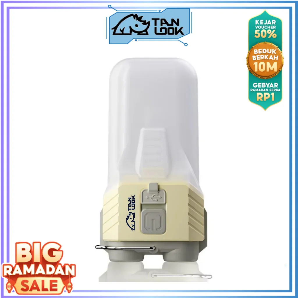 TANLOOK Senter led Camping Multifungsi lampu darurat / Lampu Camping outdoor gantung