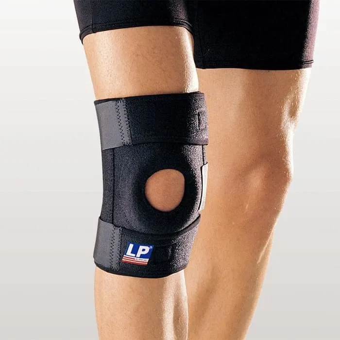 LP Support Knee With Stays LP-733 - Hitam
