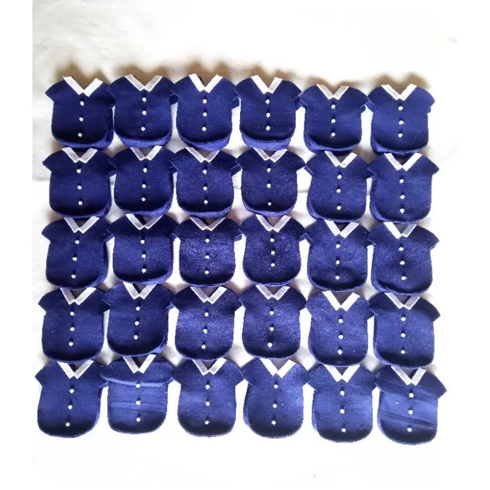 Paket dekorask Wadah Telur 50pcs Dark Blue