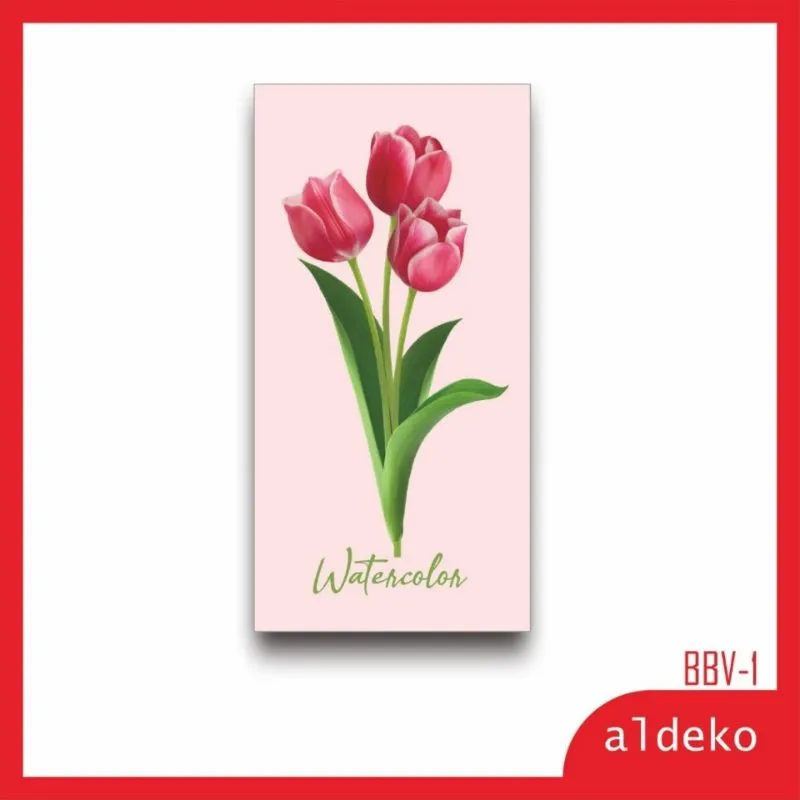 ALDEKO - Hiasan Dinding | Pajangan Rumah Wall Decor | Walldecor Bunga Tulip - BBV