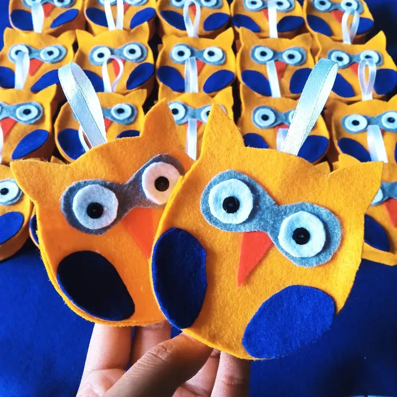 Wadah telur Aqiqah karakter Owl terbaru