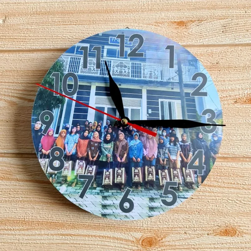ALDEKO - Jam Dinding Custom Dengan Desain Sendiri Murah