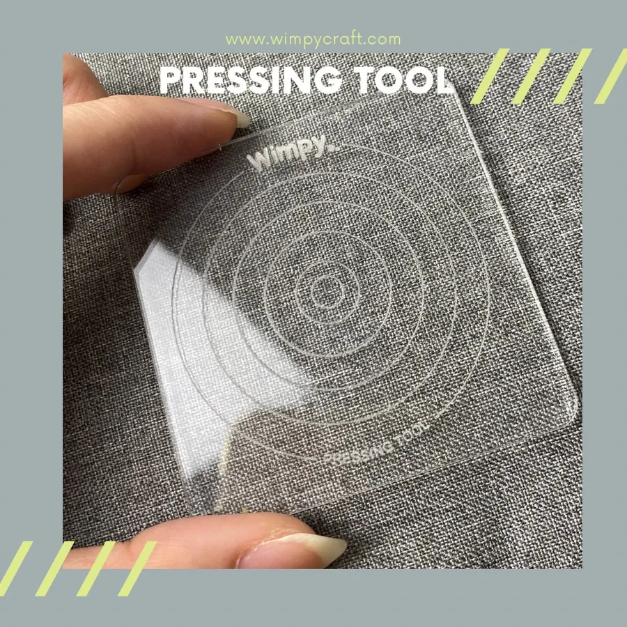 Wimpy Pressing Tool Alat Pipih Clay Kue Cookies Polymer Clay Alat Spatula SQ