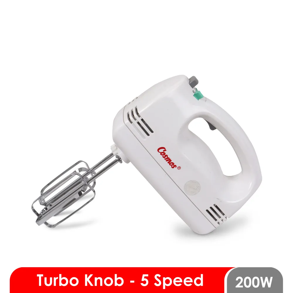 Mixer Cosmos CM-1279 – Hand Mixer 5 Kecepatan + Turbo, Daya 80–200W