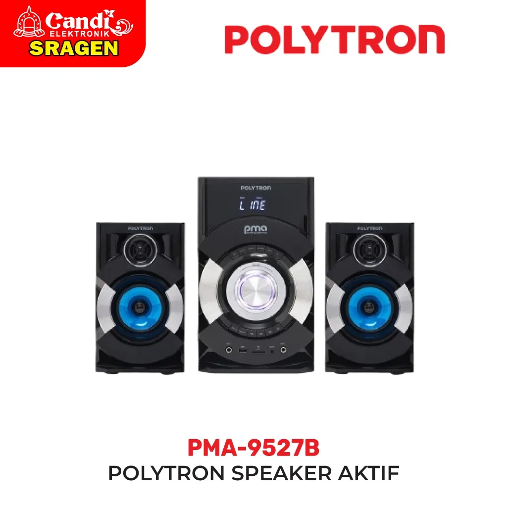 POLYTRON Speaker Aktif Bluetooth Multimedia - PMA-9527B