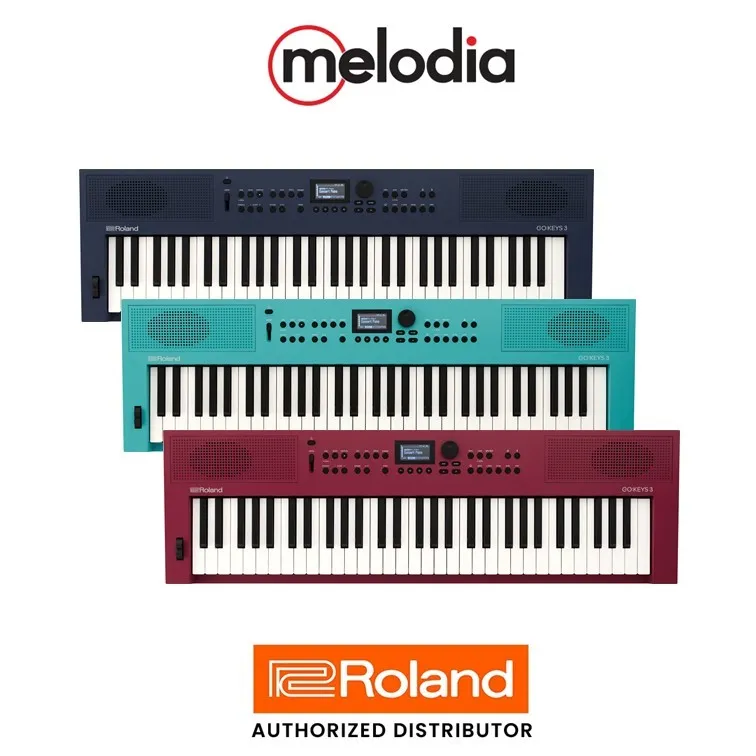Roland GO:KEYS 3 61-key Arranger Keyboard - Turquoise